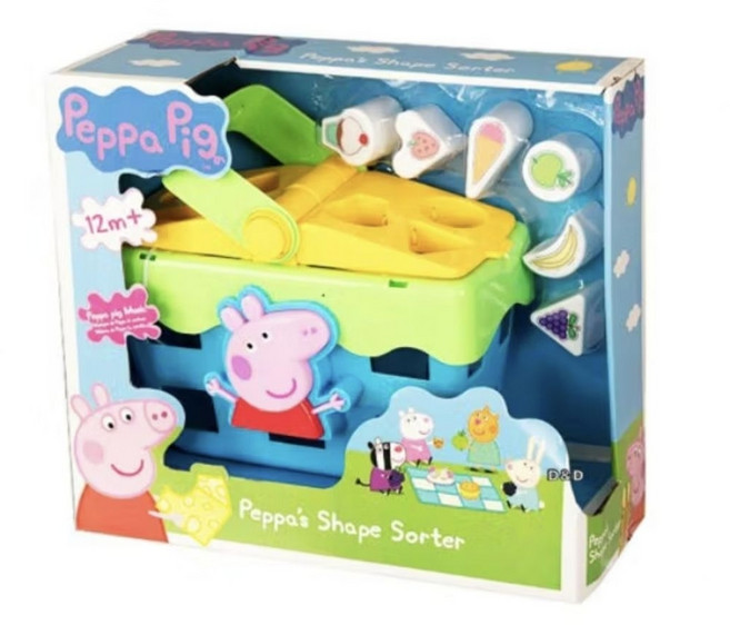 Peppa Pig 粉紅豬小妹 創意智慧遊戲籃, 1個