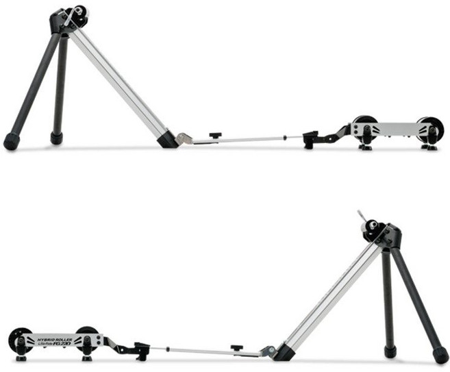 미노우라 FG220 자전거 고정식 트레이너 하이브리드 평롤러