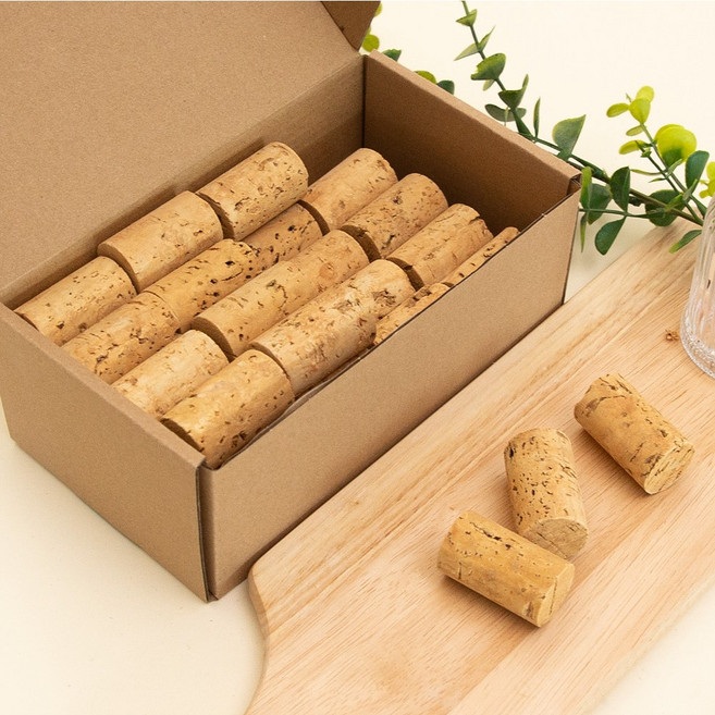 생 코르크 마개 벌크팩 대용량 (무색소/식용색소) (타공/무타공) 대용량 앵무새 뜯뜯 장난감 DIY 재료, 1팩, 벌크팩 2. 생 코르크 무색소 [무타공] - 45개입