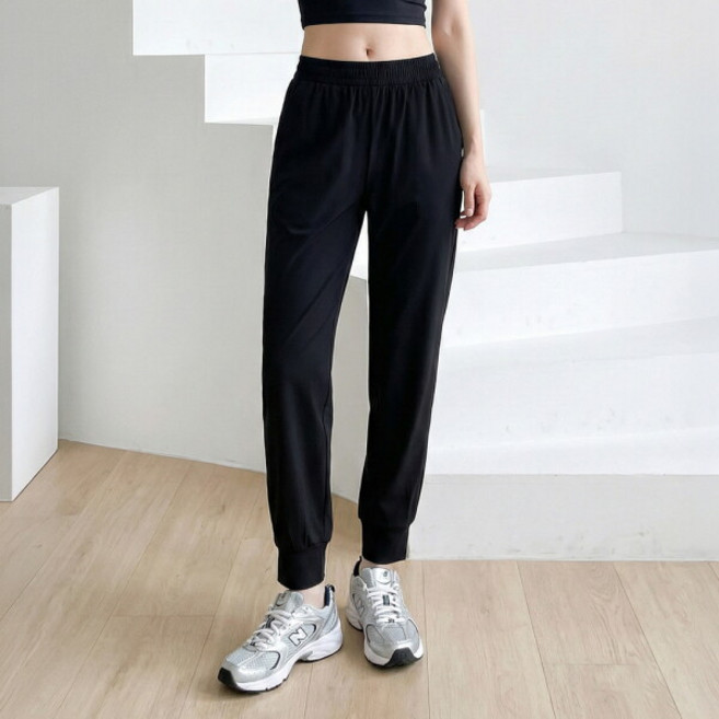 [에이플심플] 여성 데일리 조거팬츠 링클프리 트레이닝바지