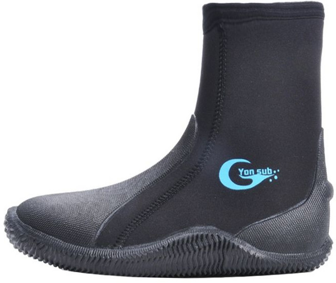 다이빙 부츠 액티비티 5MM 아쿠아 미끄럼 비치 해양 방지 신발 보호 스노클링 제품, 37, 8.37 프로페셔널 블랙