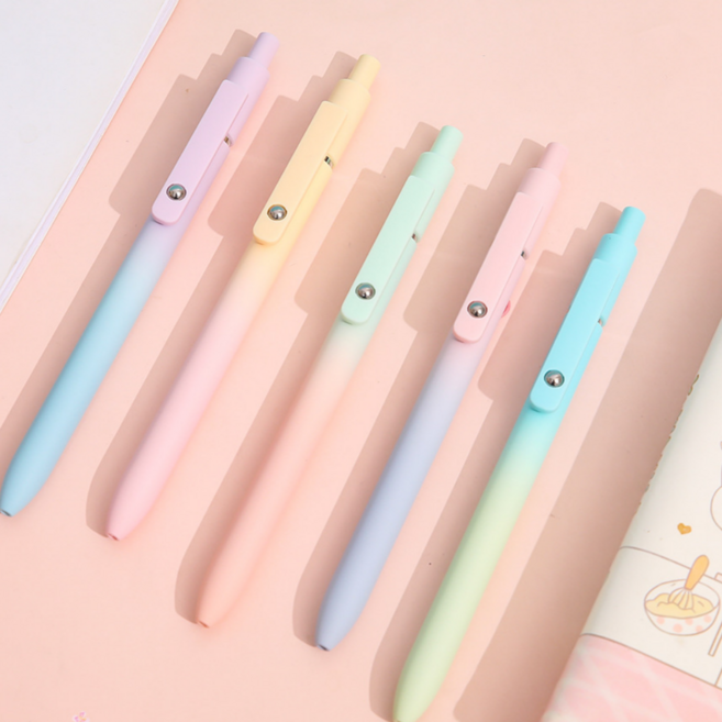 크랜브랑 퀵 드라이 간호사 볼펜 젤펜, 5개, 오로라