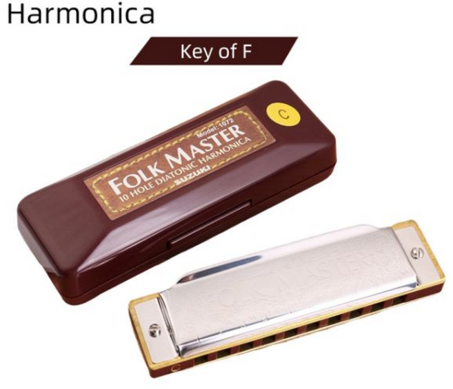 하모니카 호환 멜로디카 음악 악기 뮤지컬 하모니카 스즈키 조 하프 가이타 블루스 클루 전문 입 조직, Melodica F, 1개