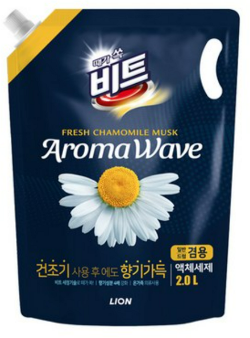 비트 아로마 웨이브 향기나는 액상세제 본품 카모마일, 2L, 2개
