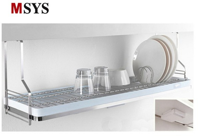 한샘 MSYS 모던 부착식 식기건조대 하이그로시 씽크선반