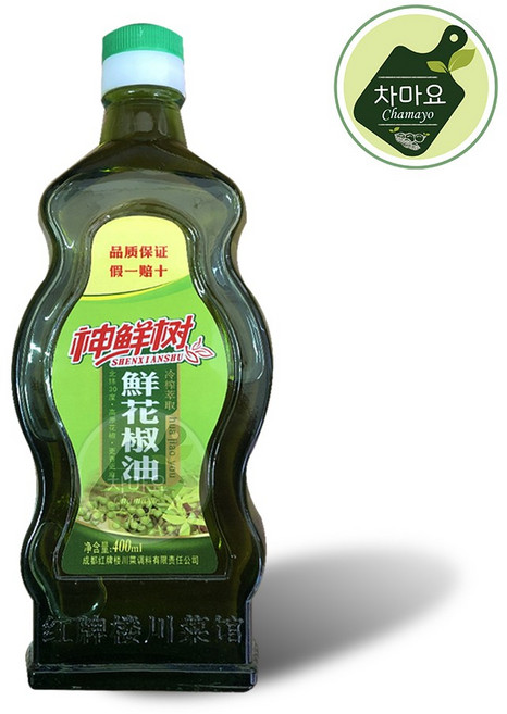 차마요 중국식품 산초 기름 마조유 산초유 오일 신시안 화조유 400ml, 1개