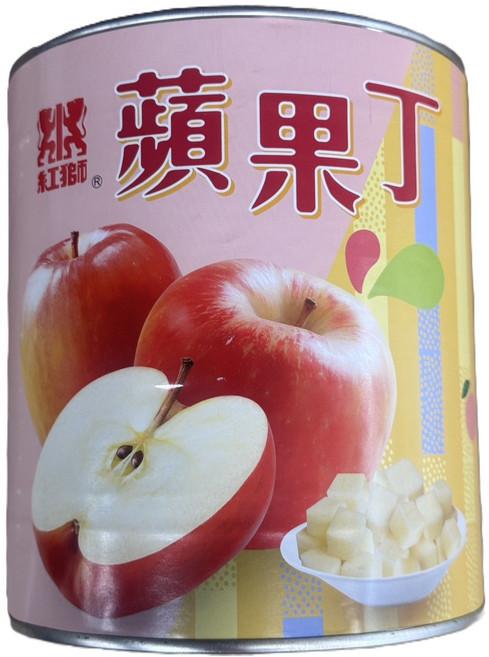 鴻發食品 蘋果丁, 3kg, 1個