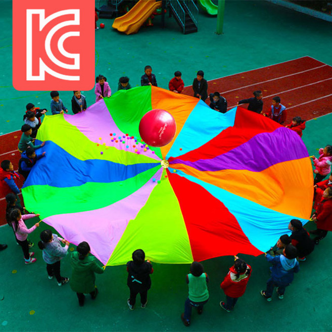 티맥스 낙하산놀이 파라슈트 유아체육 협동놀이 2m, 1개