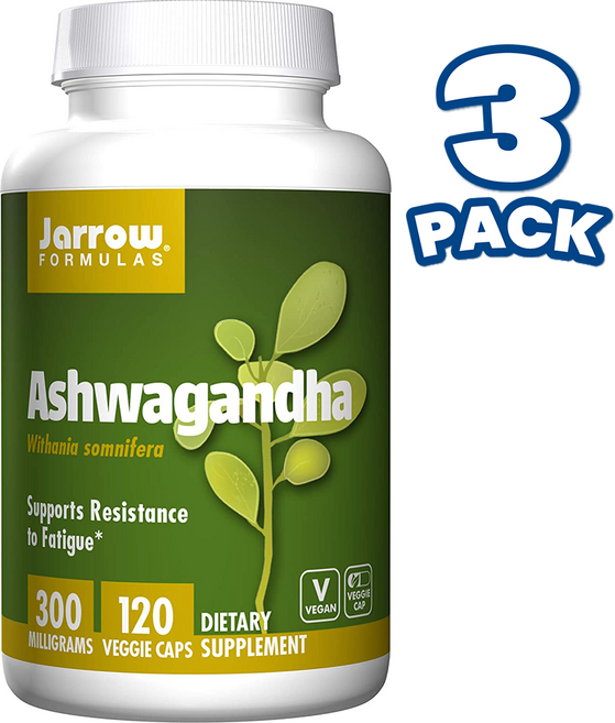 3통 자로우포뮬러스 부신영양제 아슈와간다 300mg 120, 120정