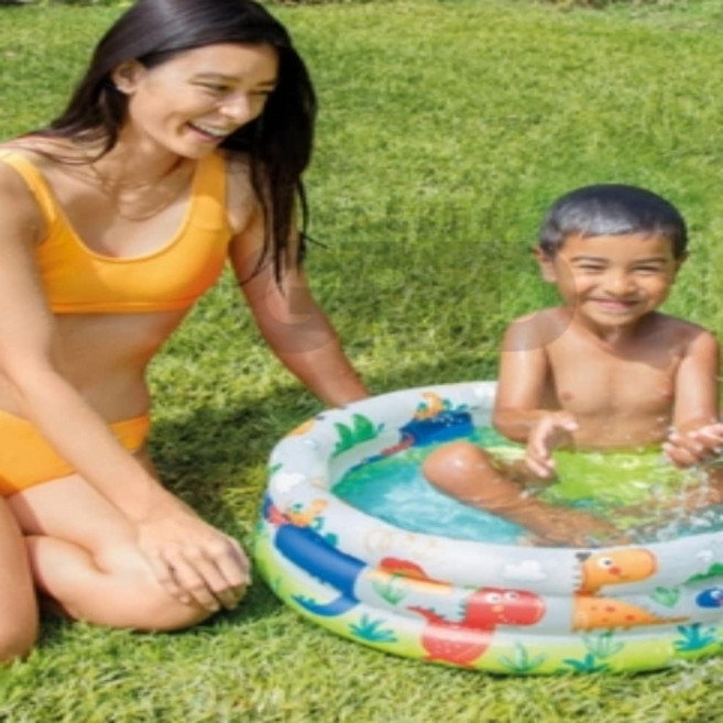마켓그리드 인텍스 공룡 유아풀장 61x22cm 소형풀장
