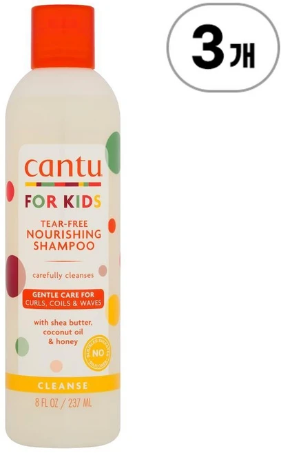 칸투 키즈 키즈 티어 프리 샴푸 Cantu Kids Tear Free Nourishing Shampoo 237ml - 쿠팡