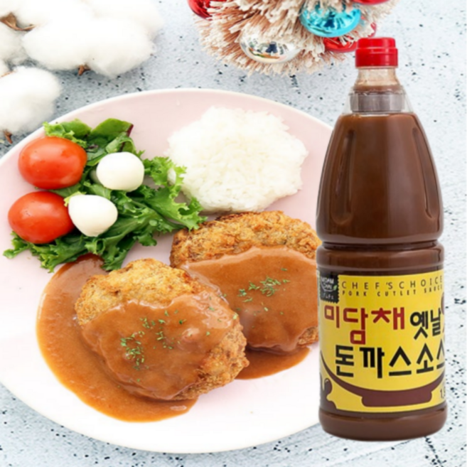 미담채 옛날 돈까스 소스, 1.9kg, 1개