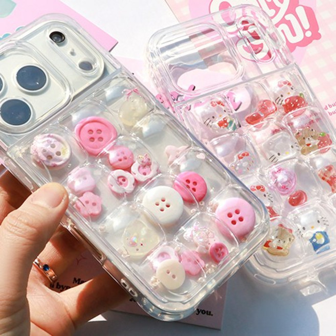 포코포코케이스 아이폰 갤럭시 에어범퍼젤리케이스 폰꾸 폰케이스 분리형