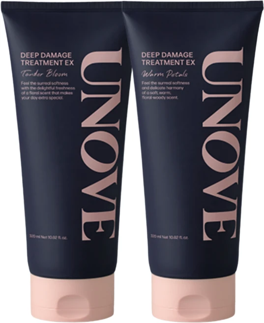 (어노브) 딥 데미지 트리트먼트 EX 듀오(텐더블룸&웜페탈), 2개, 웜페탈+웜페탈, 320ml - 쿠팡