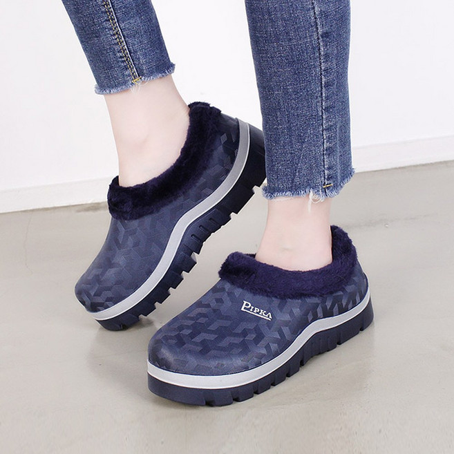 온지스토리 겨울 주방화 미끄럼방지 조리화 주말농장 캠핑 낚시신발