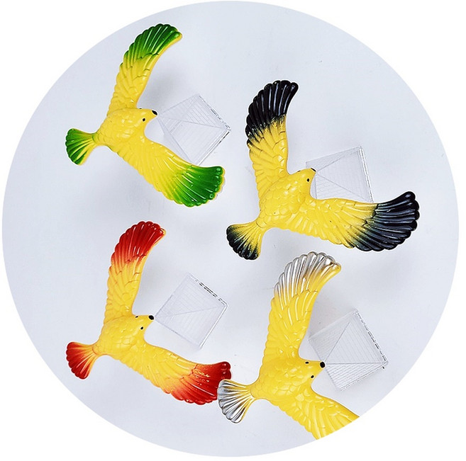 수평 추억의 놀이 밸런스 버드 중심잡는요술새 균형잡는독수리 균형잡기 중심잡는새 (4종 ) 균형새 혼합색상, 4개, 라이트그린1P+ 그린1P+ 레드1P+ 실버1P, 1개