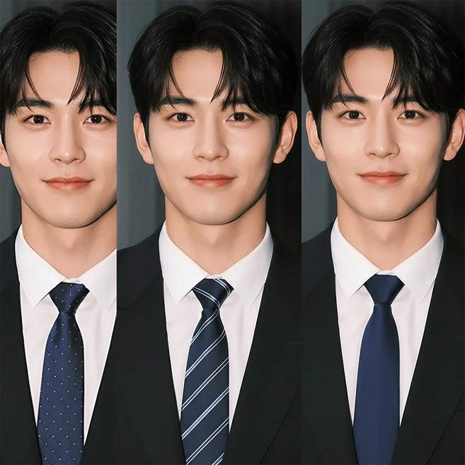 픽커리 남성 자동 넥타이 3종 세트