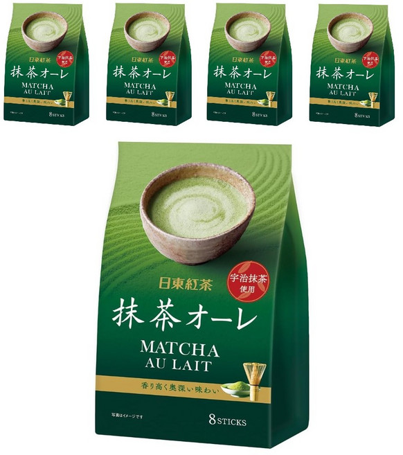 일동 말차 오레 스틱 우지마차 사용, 8스틱, 5개