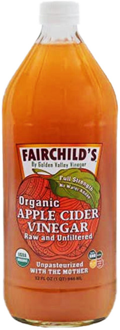 FAIRCHILD'S 費爾先生 有機蘋果醋, 1個, 946ml