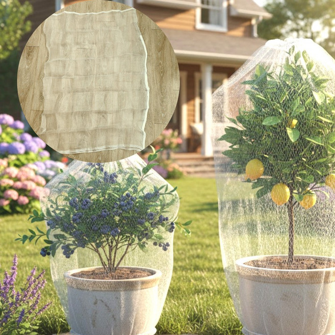 과수원 열매 덮개 조류 참새 방지 네트 과일 나무 해충 차단망 텃밭 보호, B