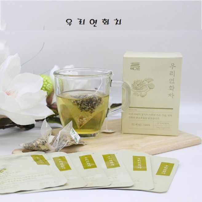 국산 우리 연화차 티백 100g(1g 10개), 1개, 10개입, 1g