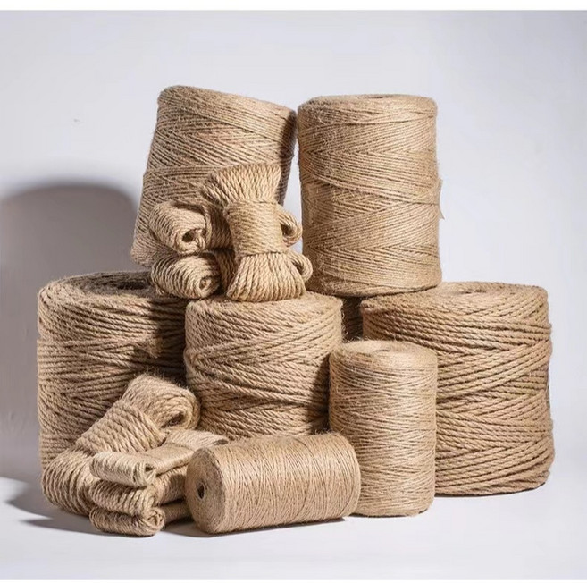 欣榮園藝 黃麻繩 DIY裝飾編織捆繩, 1個, 【線徑2mm】一捆50米