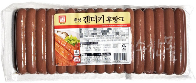한성 켄터키후랑크 소시지, 1kg, 1개