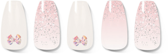 베키스타 젤 네일스티커 반경화 네일팁 페디큐어 Kitsch Fancy, 1개