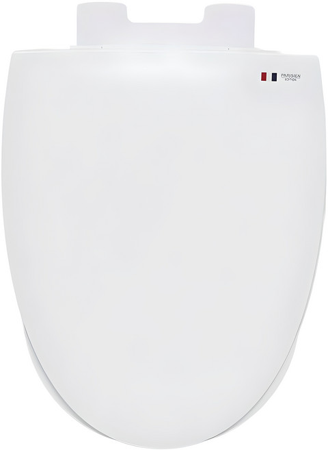파리지앵 무소음 성인용 변기커버, 화이트, 1개