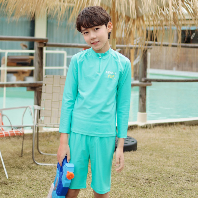 에어워크서프 아동 키즈 래쉬가드세트 2피스 YAWe1862