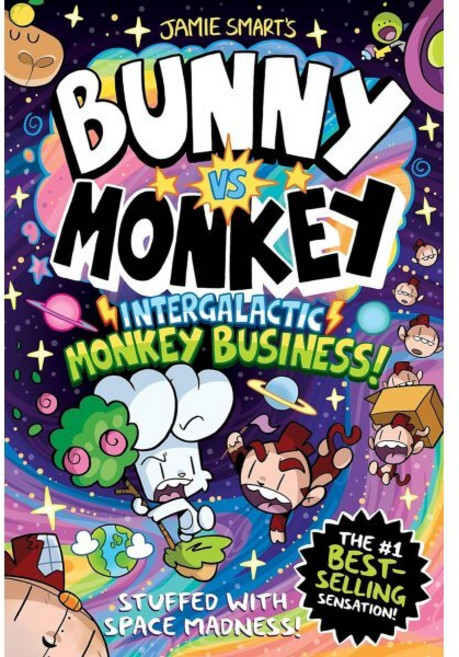 Bunny vs Monkey: Intergalactic Monkey Business! (a Phoenix Comic Book) : the instant nu..., David Fickling Books