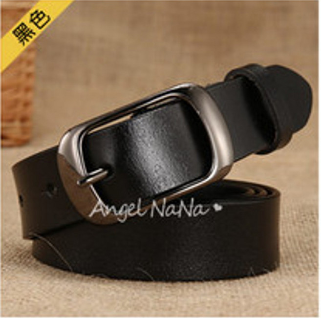 【AngelNaNa】真皮牛皮腰帶 - 寬2.8CM