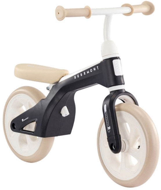 삼천리 베베몽 밸런스 바이크 유아용 자전거, 베베몽밸런스바이크(2025)-블랙, 블랙, 1개