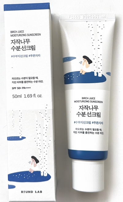 ROUND LAB 白樺樹保濕防曬霜 SPF50+ PA++++, 1件, 50ml