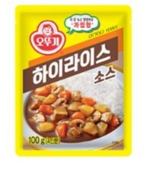 오뚜기 하이라이스 소스, 100g, 70개