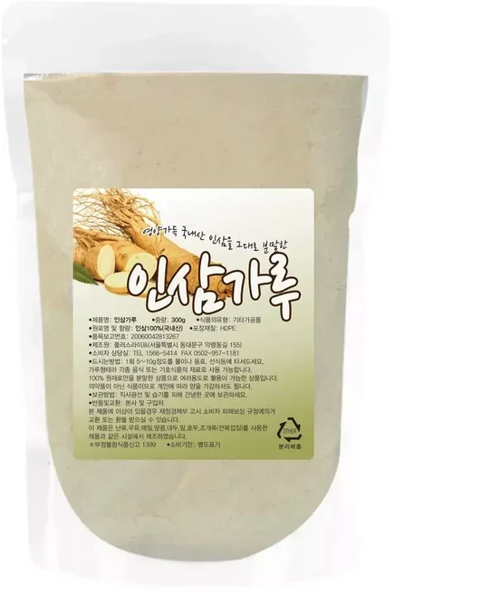 100 인삼가루 300g 국산, 1개