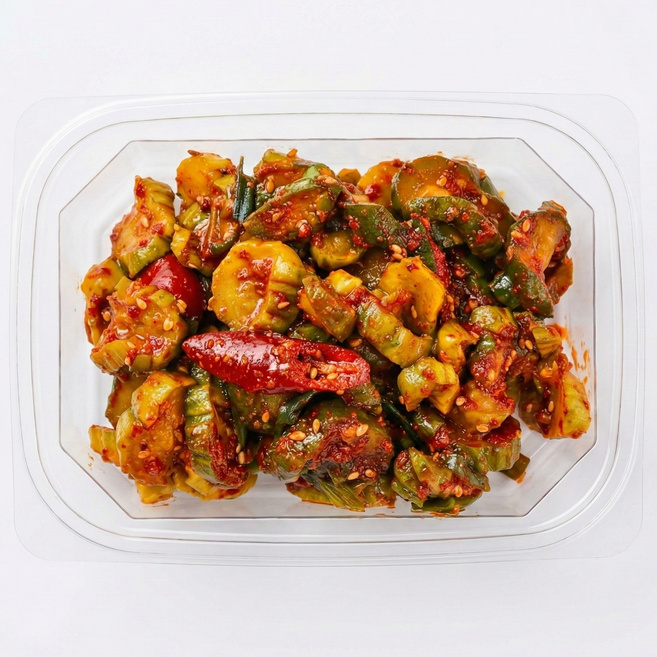 해품상회 국산 오이지무침 200g 밥도둑 오이지무침 꼬들꼬들 오이지무침 국산오이 국내제조, 1개