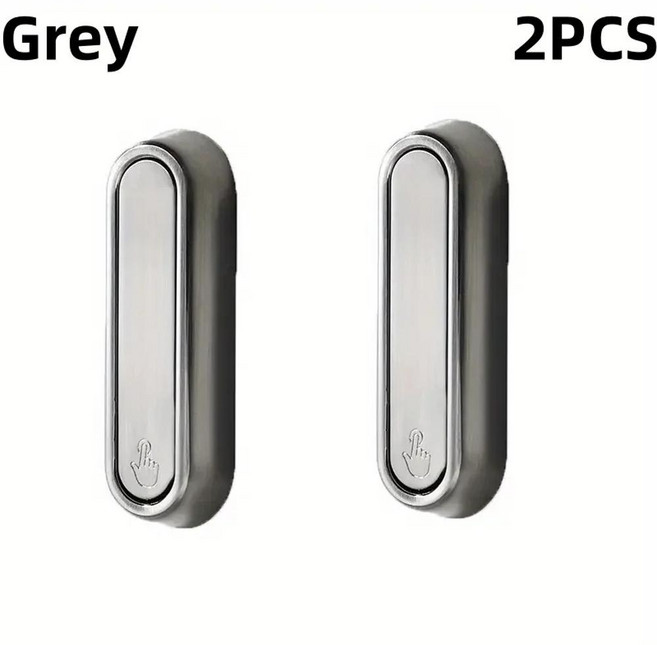 접이식 벽 걸이 수건 코트 후크 장식 주방 욕실 매트 보관, 색상: 4. Grey2PCS