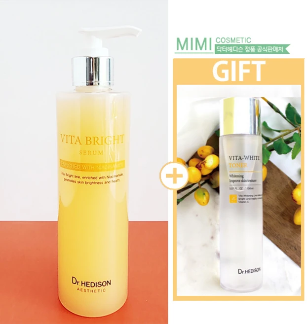 닥터헤디슨 비타 브라이트 세럼 250ml (비타화이트 토너 증정), 1개 - 쿠팡