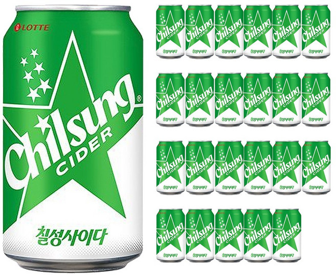 칠성사이다, 350ml, 24개