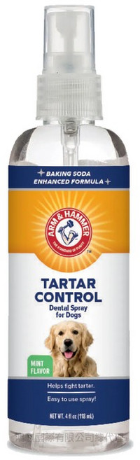 ARM & HAMMER 犬用齒垢清除口腔噴劑 (薄荷口味), 118ml, 1個