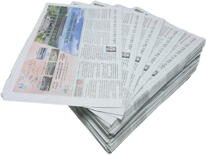 깨끗한 신문지 택배포장 완충재 이삿짐포장 포장지 캠핑용, 10KG, 1개