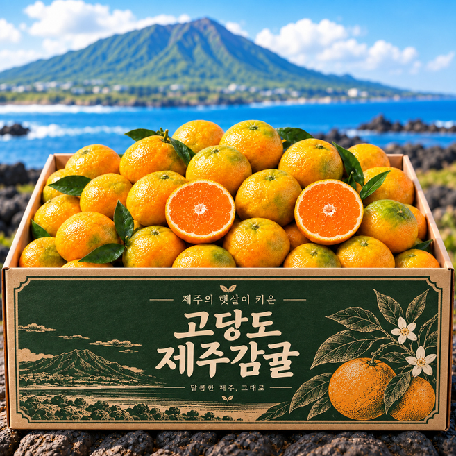 [하루100박스]제주직송 고당도 햇 제주감귤, 1개, 10kg