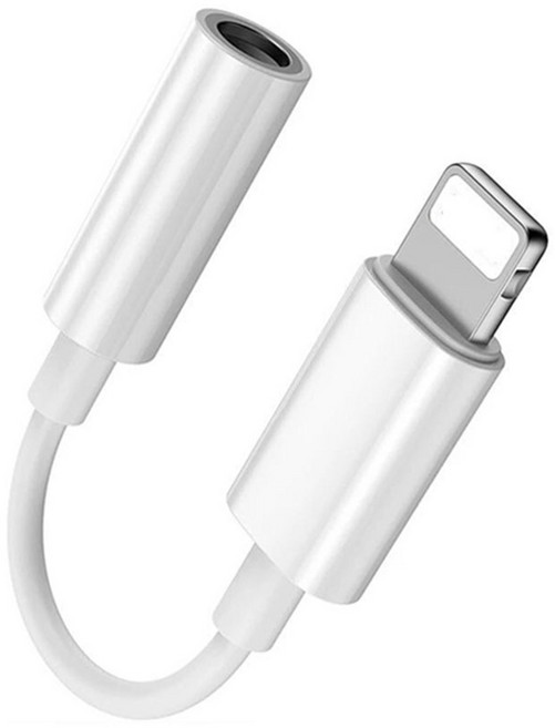 오토케 아이폰 라이트닝 to 3.5mm 이어폰 헤드폰 젠더 어댑터 아이폰젠더, 1개, AC-A27