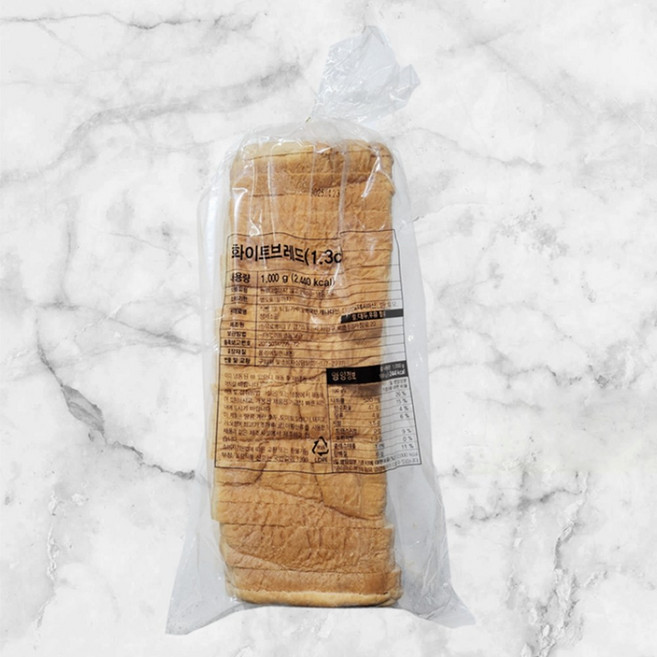 유로베이크 식빵 1kg 토스트 샌드위치 슬라이스 냉동 식빵, 1개