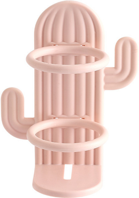 에브리샤인 욕실 선인장 선반 수납, 핑크, 4개