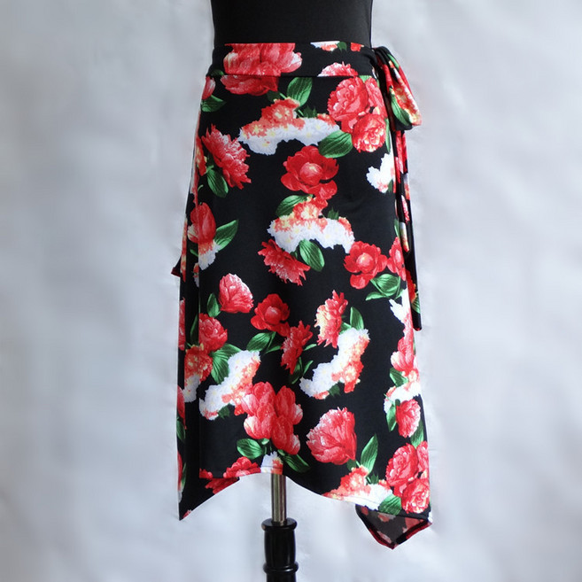 댄스복 치마 라틴댄스 스커트 원피스 스트링 스커트 플라자 댄서 스커트 뉴타임즈Women's Half Skirt R962O880, XL, 사진색02