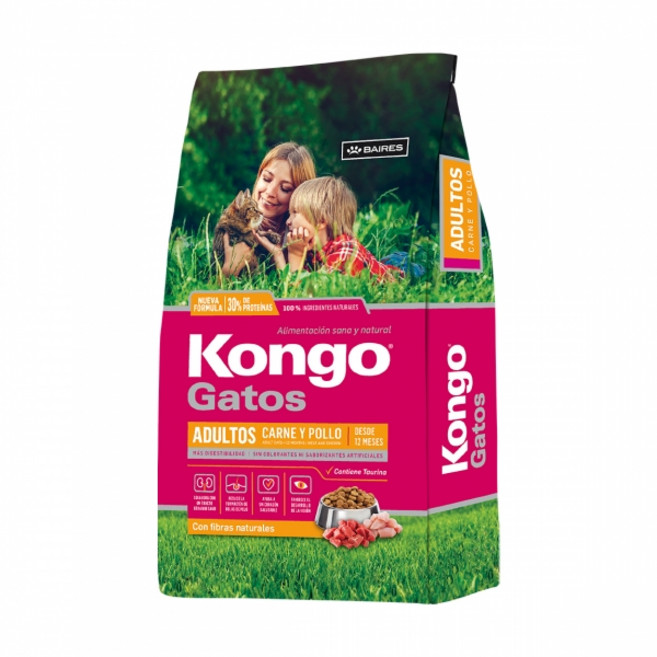 콩고 캣 Gatos 고양이사료, 1개, 소+닭, 8kg