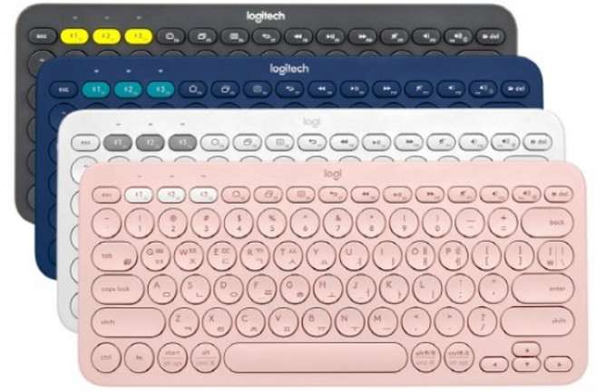 로지텍 K380 키스킨 X 정품 블랙 스마트 무선 키보드