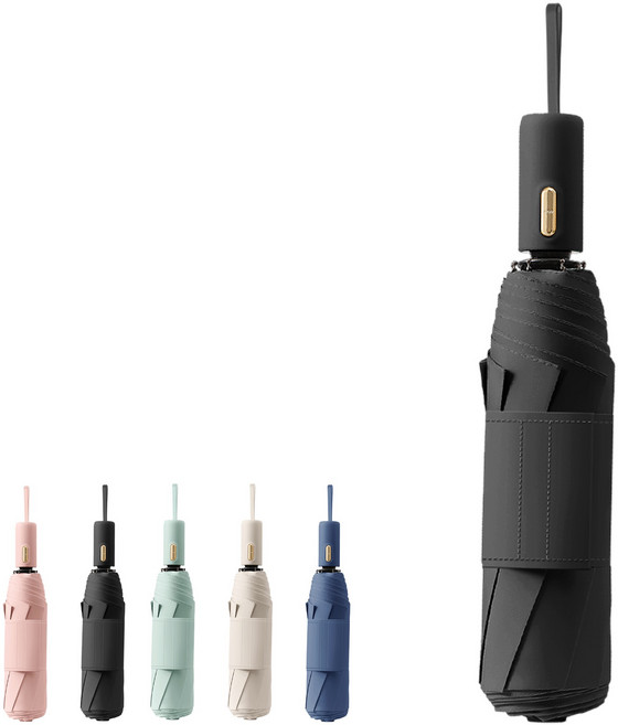 별의 바다 UV 99.9% 차단양 자외선차단 4세대 3단 접이식 자동 우산 양산 겸용 + 커버포함